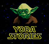 Star Wars - Yoda Stories Title Screen